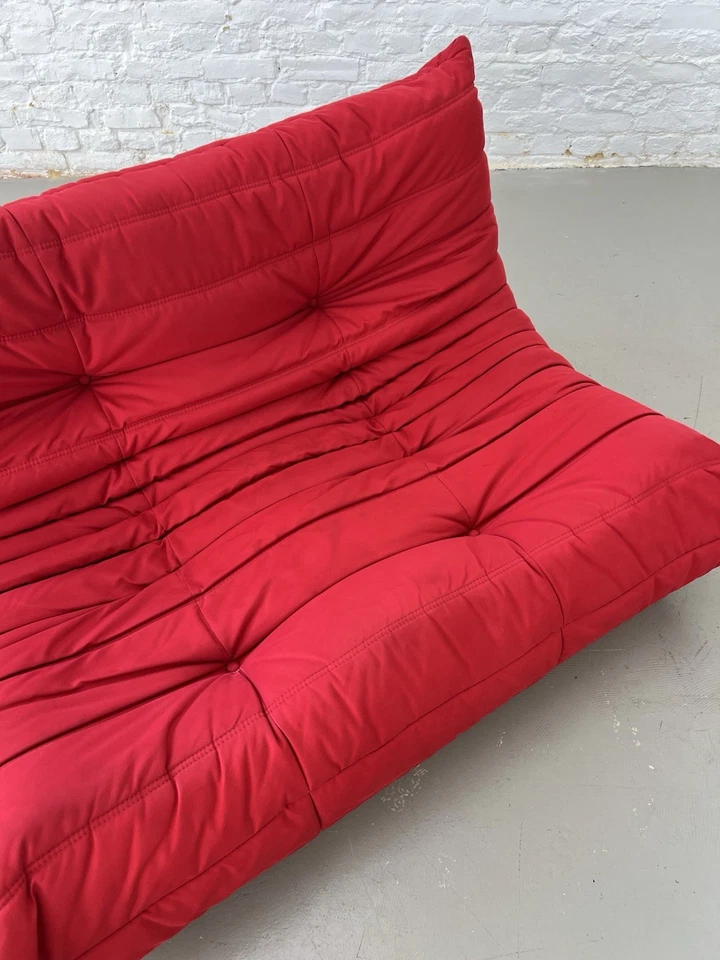 Ligne Roset Togo Sofa 2 Sitzer Vintage Design Michel Ducaroy - Bild 4 von 4