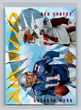 1995 Topps Drew Bledsoe / Ben Coates #AR5 New England Patriots Air Raid