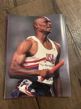 Photo 8 x 11 Photo Pinup STEVE LEWIS Running USA OLYMPICS