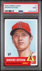 2018 Topps Living Shohei Ohtani #7 Rookie Card PSA 9 MINT