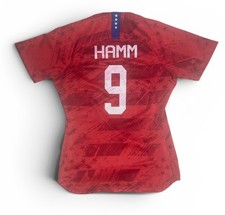 AUTHENTIC Nike USA Soccer Team Women’s small jersey, Hamm,# 9, NEW/TAG