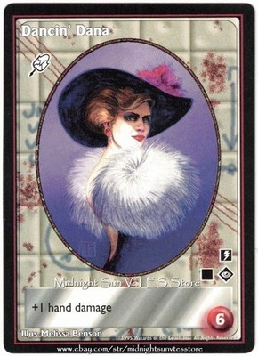 Dancin' Dana Malkavian Vampire: The Eternal Struggle V:TES VTES Vampire CCG