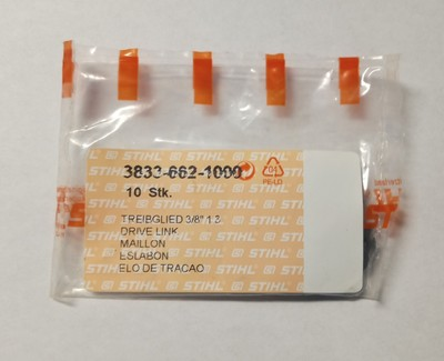 #ad #ad STIHL 10pack OEM CHAINSAW CHAIN REPLACEMENT 3 8#x27;#x27; .050 DRIVE LINK 3833 662 1000 $15.17