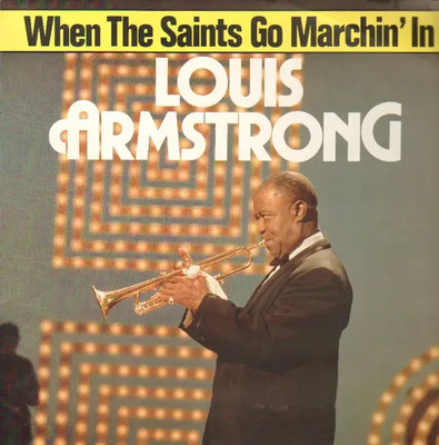 Louis Armstrong When The Saints Go Marching In NEAR MINT Astan Vinyl LP