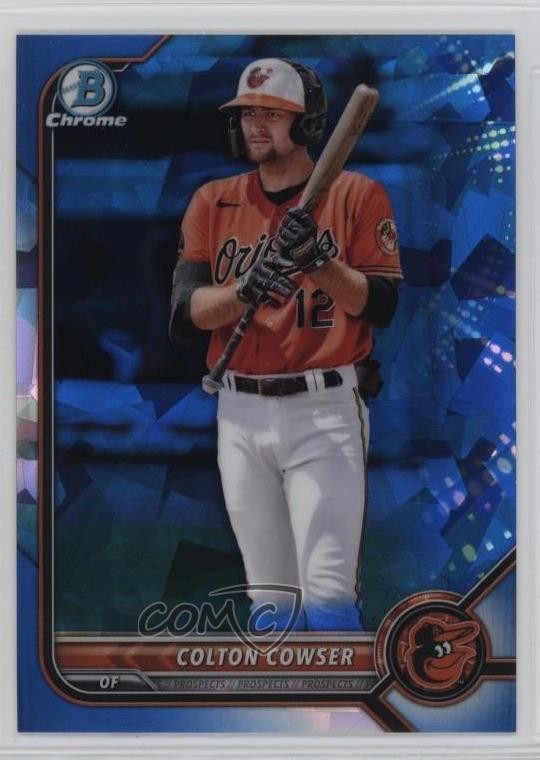 Colton Cowser #BCP-49 2022 Bowman Sapphire Edition Baseball