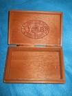 LA Cubana Cigar Factory Wooden Cigar Box Collectible Yocum Bros. 6 "x 4" — photo 2