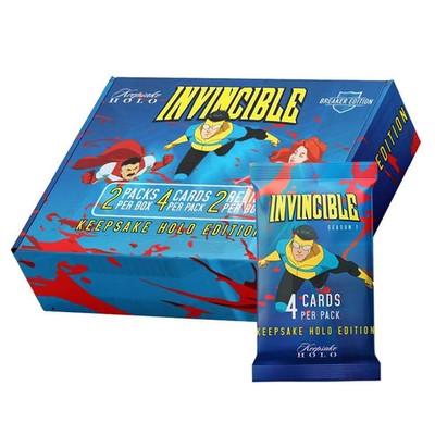 Keepsake: Invincible Season 1 - Holo Breaker Booster Box 2025 - 2 Packs 2 Relics
