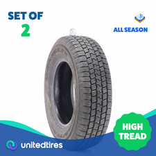 Set Of 2 Used Lt 22575r16 Goodyear Wrangler Sr-a 115112r - 1232 Set Of 2 Used Lt 22575r16 Goodyear Wrangler Sr-a 115112r - 1232