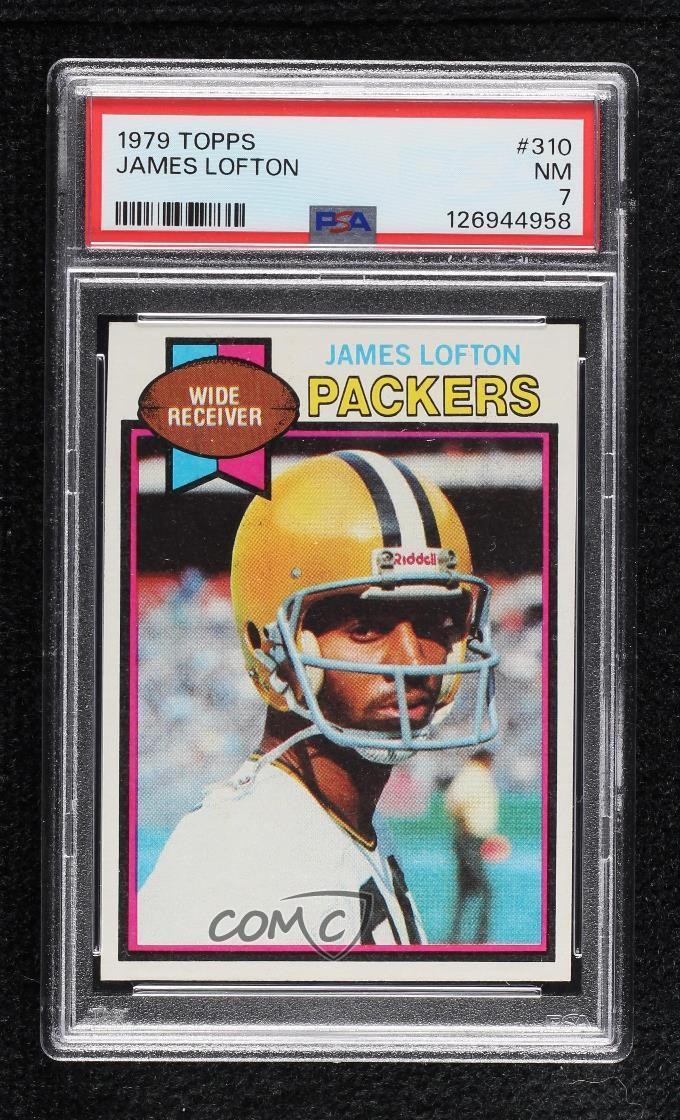1979 Topps James Lofton #310 PSA 7 HOF 06mi