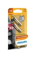 For PHILIPS PHI 12844/2B Light bulb C5W Premium (2 pcs) 12V 5W