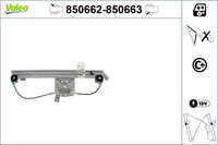 Valeo Fensterheber 850662 FüR Renault ScÉNic JM0 2 JM0B JM0H JM1A Dci JM02 JM13