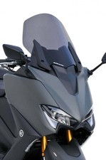 YAMAHA 560 T-MAX - 20/21-BULLE PARE BRISE SAUTE VENT ERMAX ORIGINE NOIR CLAIR -