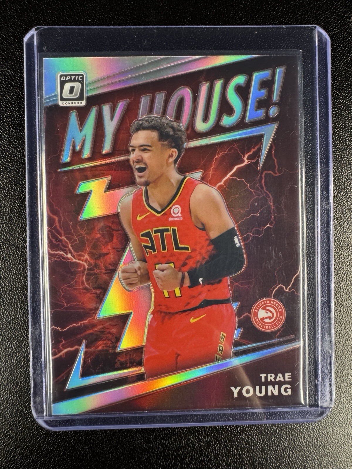 2019-20 Panini Donruss Optic - My House Trae Young #18 Holo Prizm