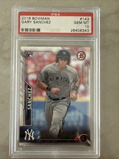2016 Bowman - Rookies Gary Sanchez #143 (RC)