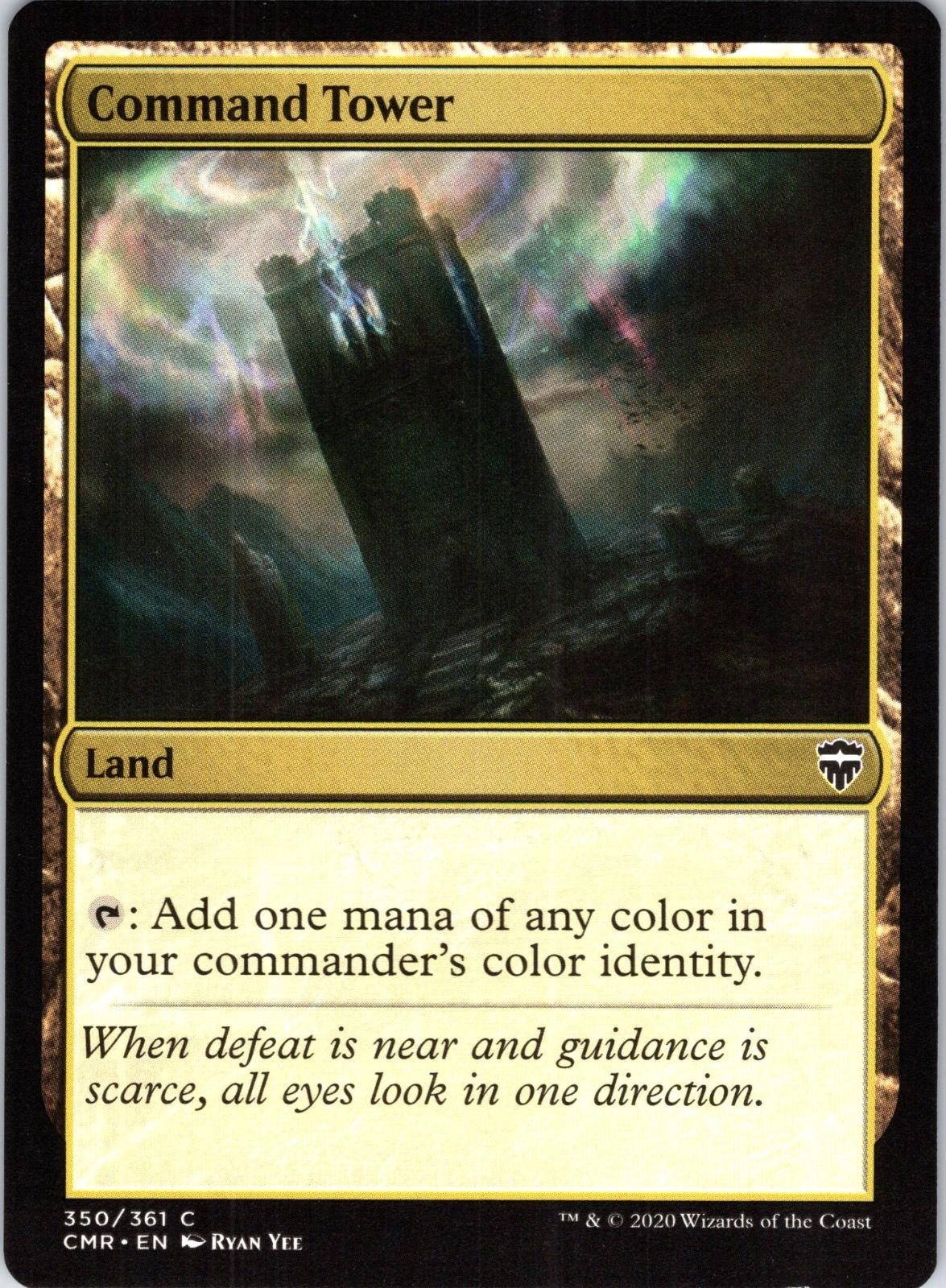 Command Tower (350) 350 Common Commander Legends Magic: The Gathering Near Mint