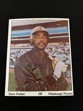 DAVE PARKER ROOKIE SSPC PUZZLE BACK PITTSBURGH PIRATES NRMT 1975 BASEBALL CARD. rookie card picture