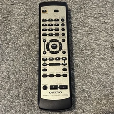 ONKYO RC-508S Orginal Remote Control Silver Tested J.10