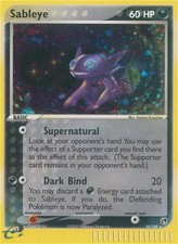 Pokemon Sableye 10/100 Holofoil HP EX Sandstorm Holo Rare on eBay