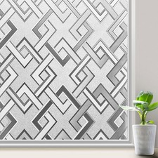 Window Privacy Film Frosted Glass Window Film Static Cling Door Decorative Film