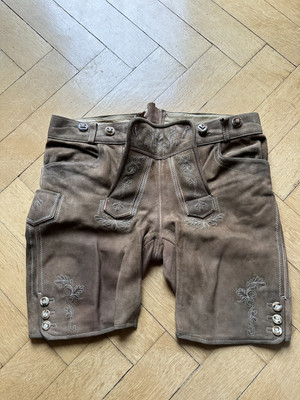 Lederhose Herren kurz