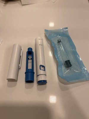 Disposable Pen + Cartridge 3ml for Insulin and peptides,  Individual Packaging