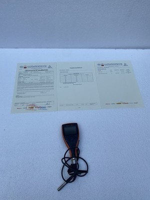 Elcometer 456B Thickness Gauge A456CFNFBS W/ F1 Probe (Calibration 1-26 To 1-27)