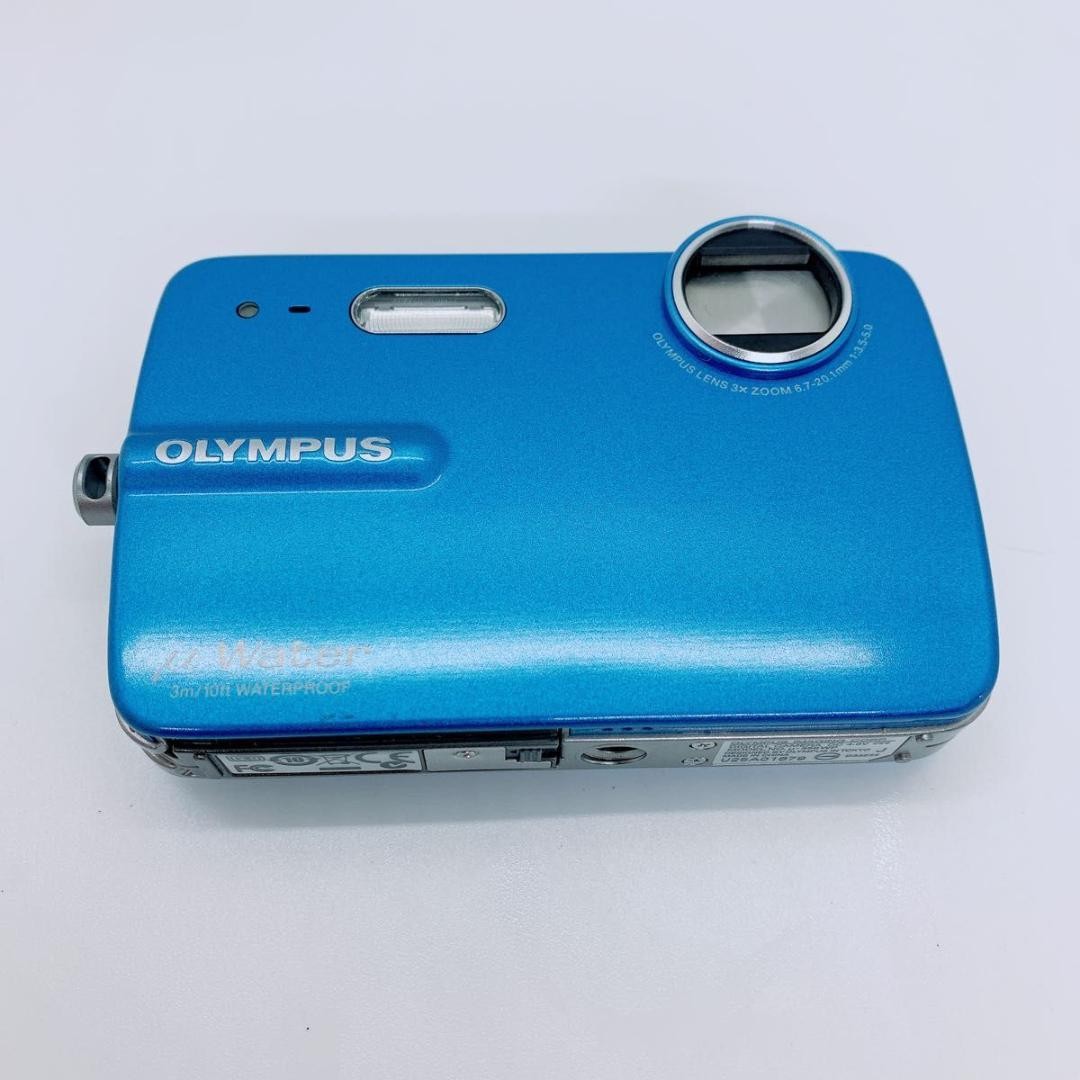 OLYMPUS デジタルカメラ　μ ミュー　ウォーター　防水　ブルー　M309 Olympus Digital Camera Mu Water Waterproof Blue M309 | eBay