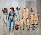 Vintage Marx Toys Wild Johnny West Figure with Accessories