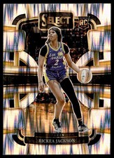 2024-25 Panini Select WNBA Flash Prizms Rickea Jackson Rookie Los Angeles Sparks