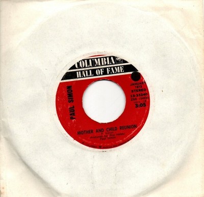 Paul Simon:Mother and child reunion/me and Julio down by the schoolyard:Re-Issue