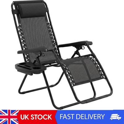 Zero Gravity Lounger Chair, Outdoor & Garten Sonnenliegen, klappbar liegend
