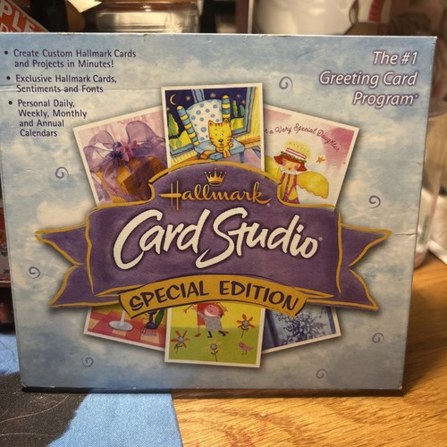 Hallmark Card Studio Special Edition Greeting Card Program Pc 2002 - Picture 1 of 7