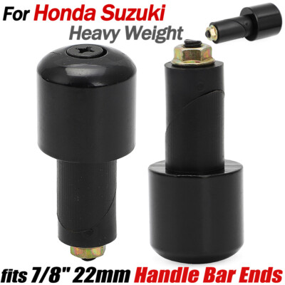 CNC Orange Heavy Weight 7/8" 22mm Handle Bar Ends Vibration - Foto 6