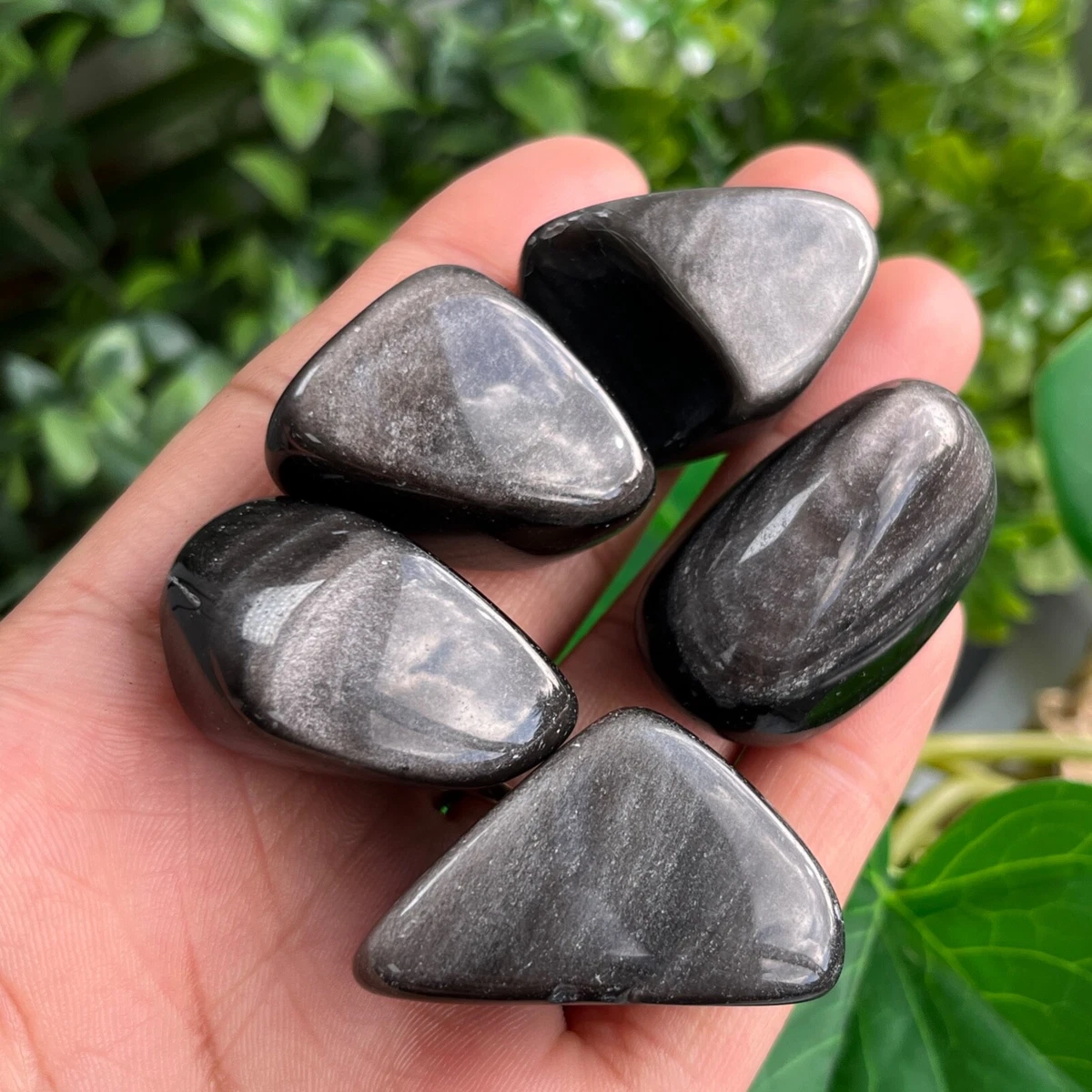 Silver sheen obsidian deals