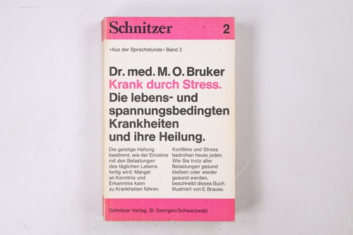 45374 M. O. Bruker KRANK DURCH STRESS d. lebens- u. spannungsbedingten - 第 1/1 張圖片