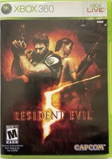 Resident Evil 5 (Microsoft Xbox 360, 2009) No Manual