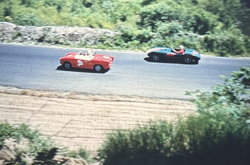 Lot 22 Slides 35mm 1957 Germany Countryside Autobahn 1950s Cars Ferrari Racing