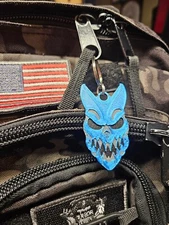 Slaughter to Prevail Inspired Mask Fan Art Keychain Bag Tag 3D Printed