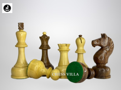 4'' Soviet Tal Chess Pieces Only Set -1960's Soviet Championship Repro Chessmen