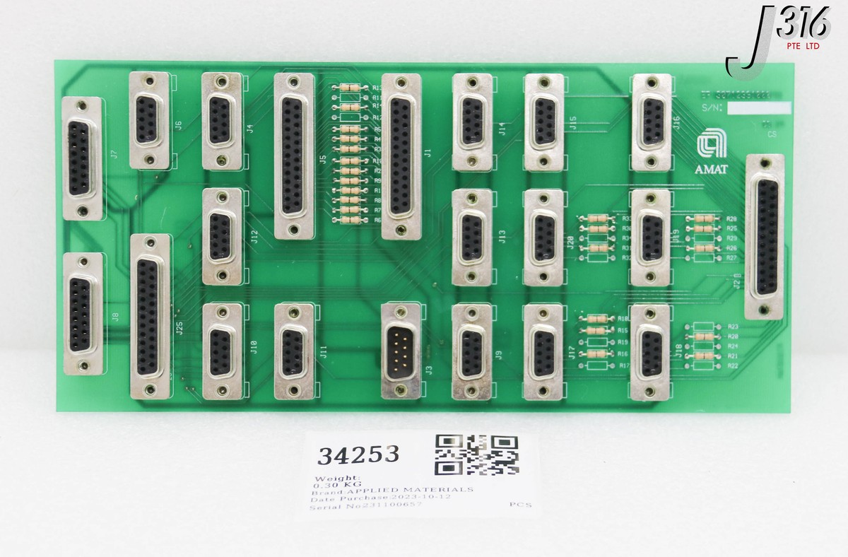 オーダー受付 34253 APPLIED MATERIALS PCB ASSY EA 30712390000 | eBay