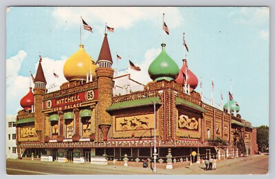 Corn Palace Mitchell South Dakota Postcard