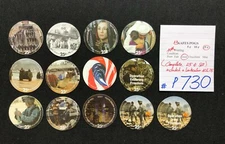 AAFES POGS, 10th Series/Printing,13 POGS,COMPLETE 25¢ set, #P730 or...#P733,GOOD