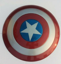 Captain America Shield 24 inches Cosplay Metal Shield 1:1 Scale Screen Accurate