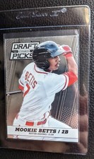 2013 PRIZM DRAFT PICKS #46 MOOKIE BETTS ROOKIE CARD RC BOSTON RED SOX DODGERS