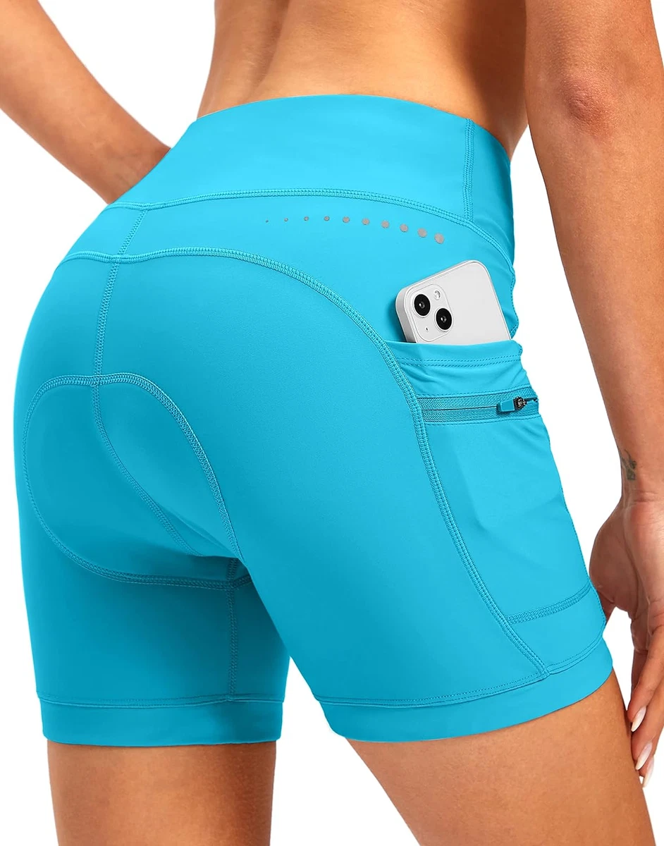 Women'S 4D Padded Bike Shorts Riding Underwear Cycling Bicycle Road Biking  Spin