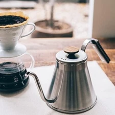 Hario V60 Coffee Drip Kettle VKW-120-HSV 800ml 27Oz Wood Handle