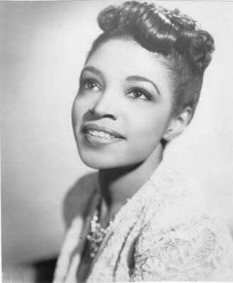 Maxine Sullivan Portrait Studio Usa 1940 1 Old Music Photo