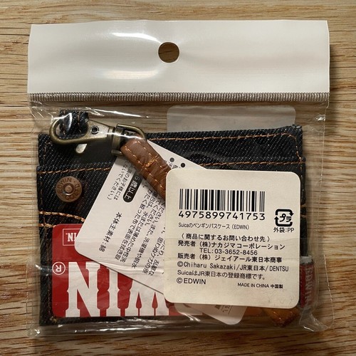 Suica Penguin Edwin Card Case Pass Case Ebay Suica Penguin Edwin Card Case Pass Case Ebay