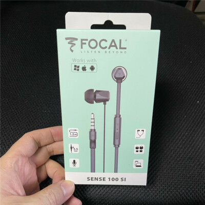 Focal Sense 100 Si In-ear Wired Earphone Deep Bass Metal