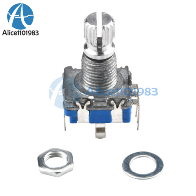 Rotary encoder with switch EC11 Audio digital potentiometer 15mm handle